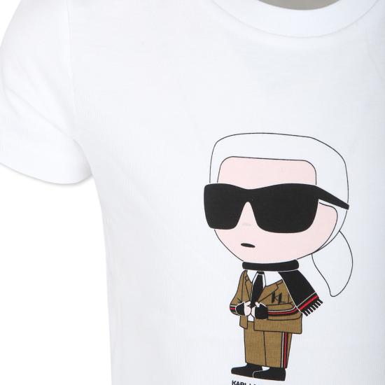  [키즈] 칼라거펠트 티셔츠 Z30241 10P WHITE - KARL LAGERFELD