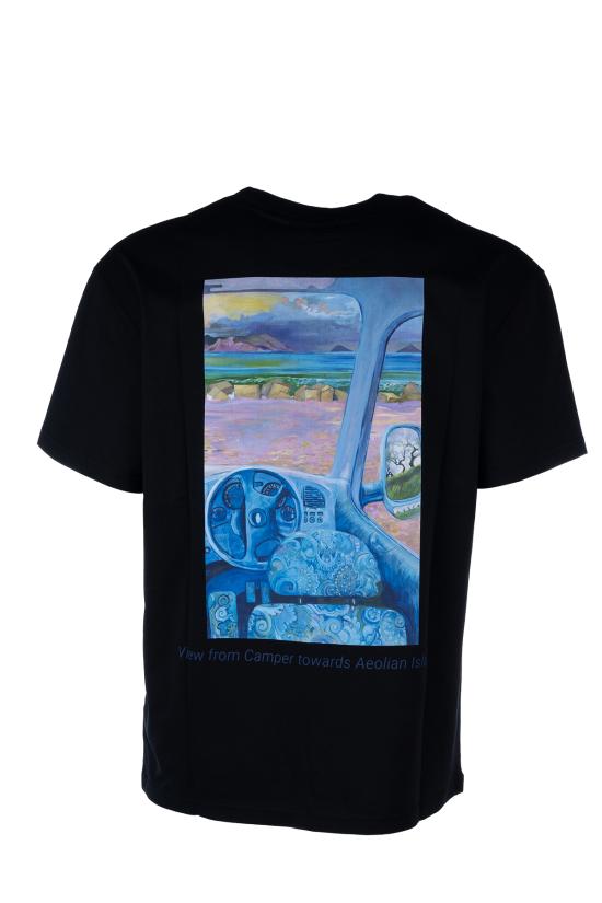 24FW JW앤더슨 반팔 티셔츠 JT0241PG1387 999 BLACK - JW ANDERSON