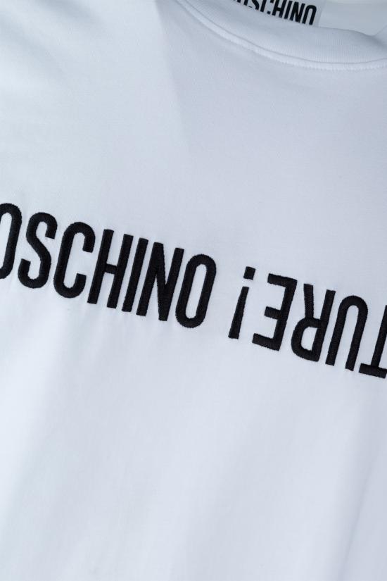 24FW 모스키노 반팔 티셔츠 242ZR0703 1001 FANTASIA BIANCO - MOSCHINO