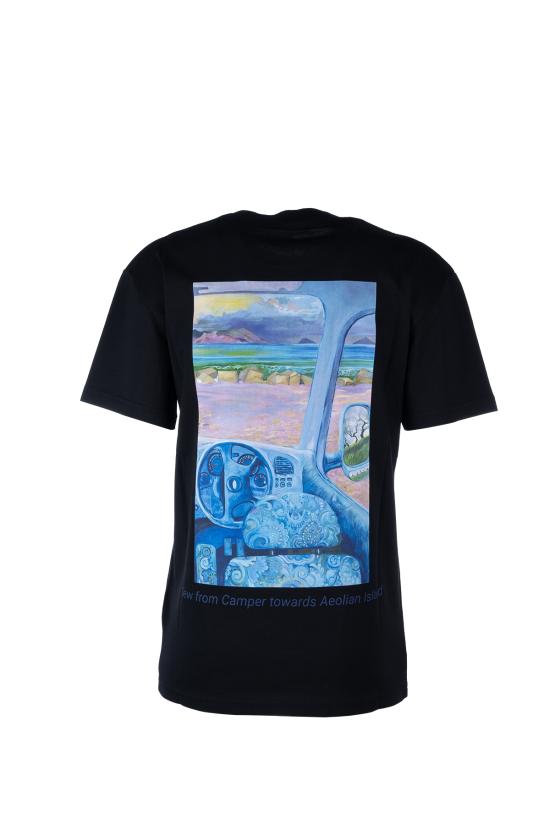 24FW JW앤더슨 반팔 티셔츠 JT0245PG1387 999 BLACK - JW ANDERSON