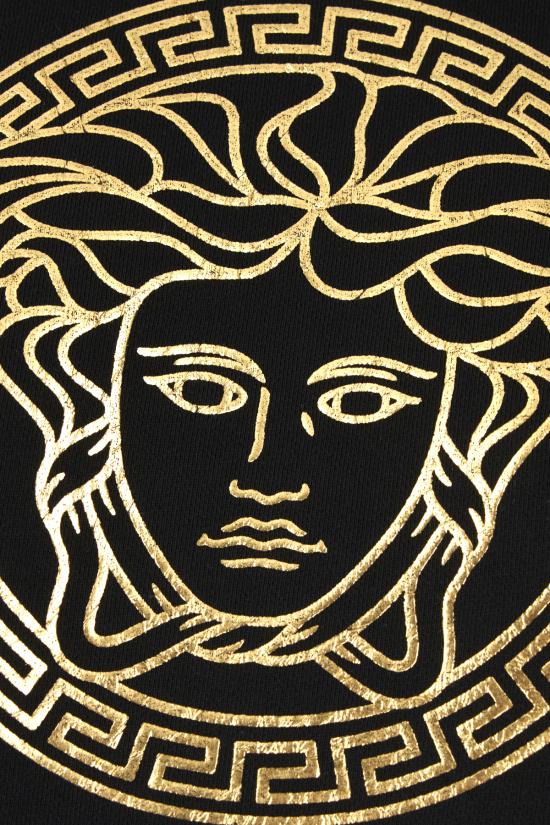 24FW 베르사체 후드 티셔츠 10165591A10156 2B130 BLACKGOLD - VERSACE