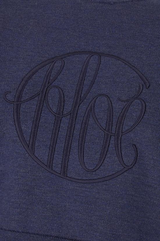 24FW 끌로에 스웨터 CHC24AMP54730 4C6 CLASSIC NAVY - CHLOE