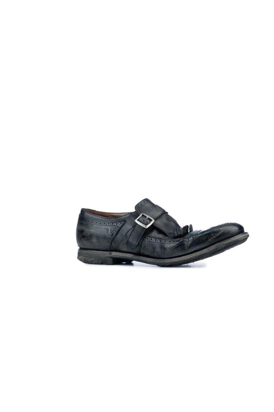 25FW 처치스 로퍼 EOG0019PW F0AAB BLACK - CHURCHS