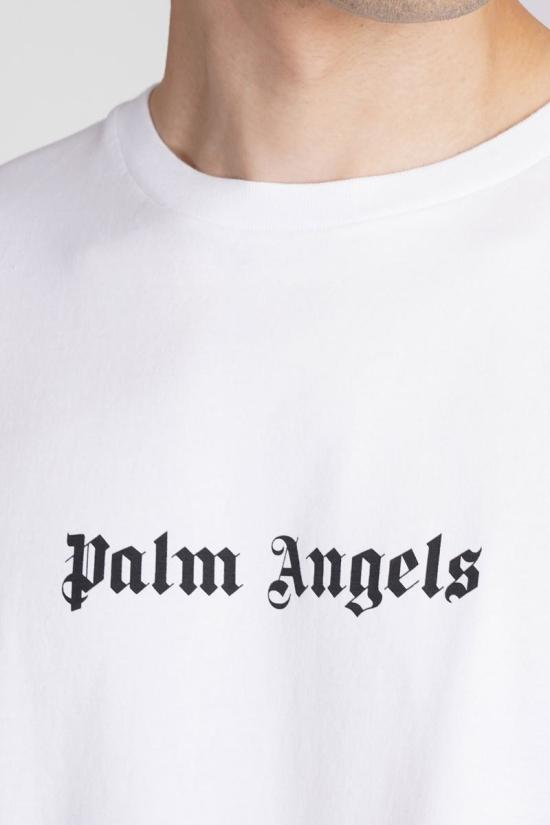  팜앤젤스 반팔 티셔츠 384738 PMAA089S24JER002 WHITE - PALM ANGELS