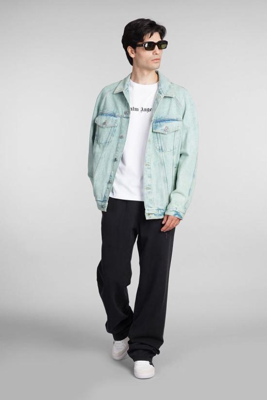  팜앤젤스 반팔 티셔츠 384738 PMAA089S24JER002 WHITE - PALM ANGELS