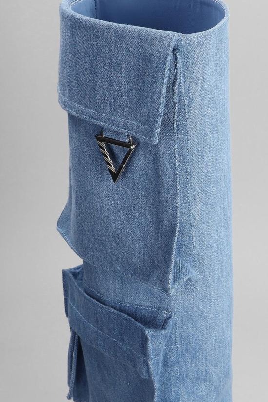  디 아티코 부츠 381552 238WS656D001 Blue - THE ATTICO