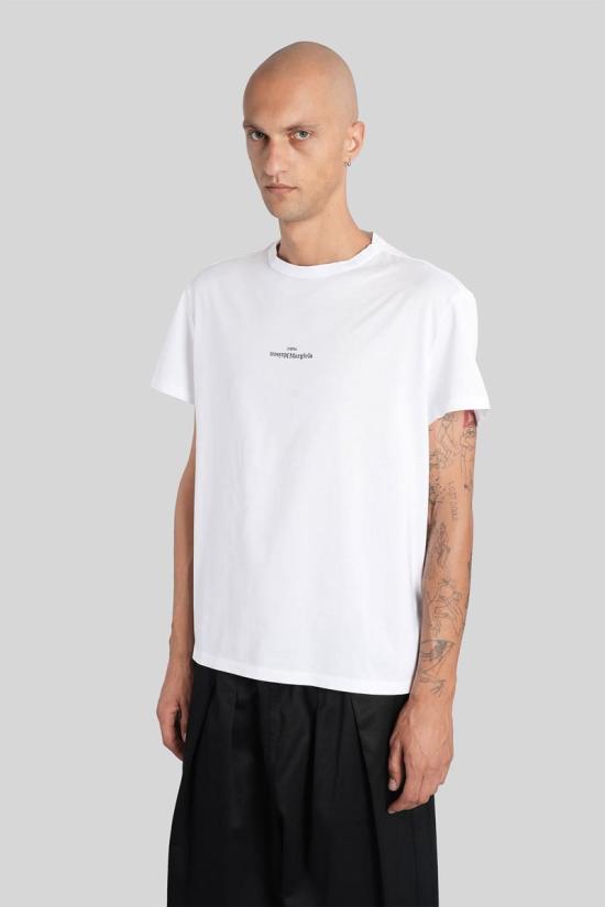 25FW 마르지엘라 반팔 티셔츠 383877 S30GC0701S22816 WHITE - MAISON MARGIELA