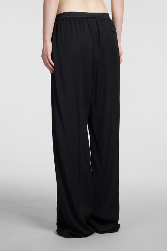  발렌시아가 스트레이트 팬츠 383719 675482TJO25 Black - BALENCIAGA