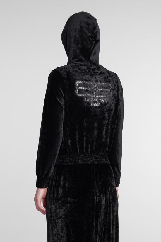  발렌시아가 가디건 386190 751792TOV10 Black - BALENCIAGA