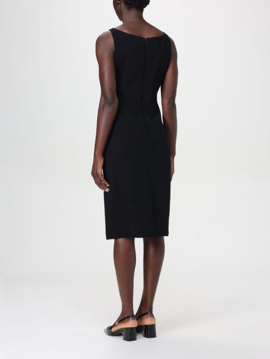 24FW 베르사체 미디 원피스 10164101A00524 1B000 Black - VERSACE