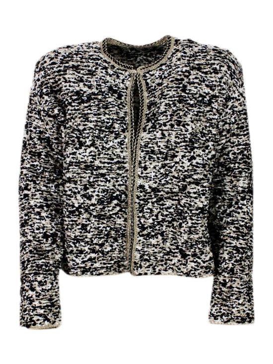 24FW 파비아나 필리피 자켓 MAD214F169I958 VR2 Nero panna oro