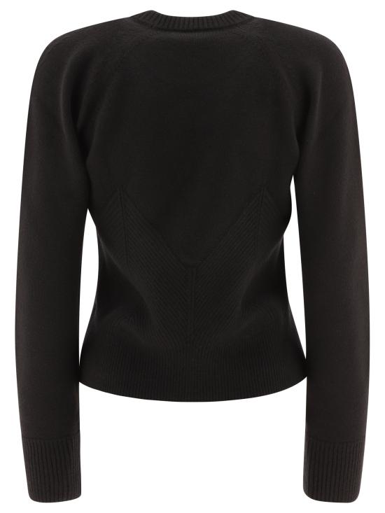 24FW 알렉산더 맥퀸 스웨터 798349Q1BAP1000 Black - ALEXANDER MCQUEEN