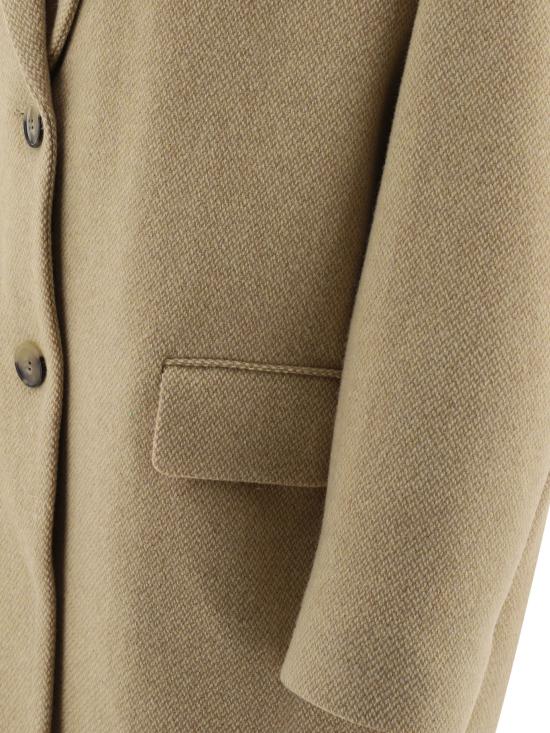 24FW 이자벨마랑에뚜왈 코트 24AMA0087FBB3D05E23EC Beige - ISABEL MARANT ETOILE