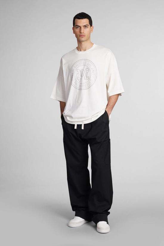  팜앤젤스 반팔 티셔츠 397679 PMAA041R24JER001 Beige - PALM ANGELS