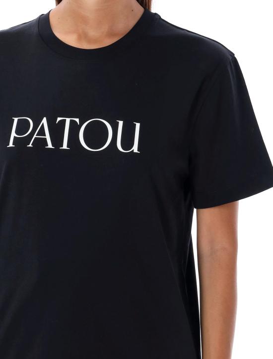 24FW 파투 반팔 티셔츠 JE0299999 999B BLACK - PATOU
