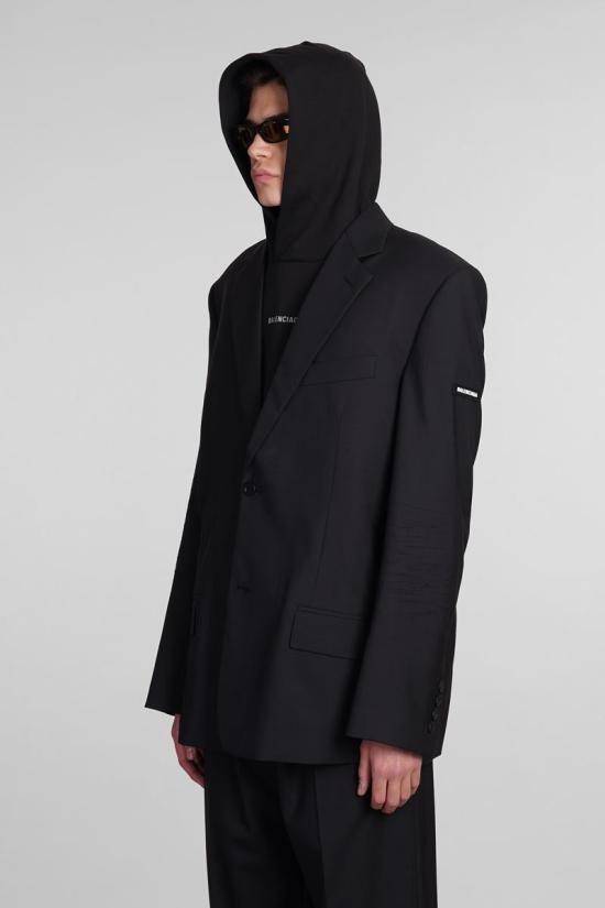  발렌시아가 베스트 400971 674430TLT15 Black - BALENCIAGA