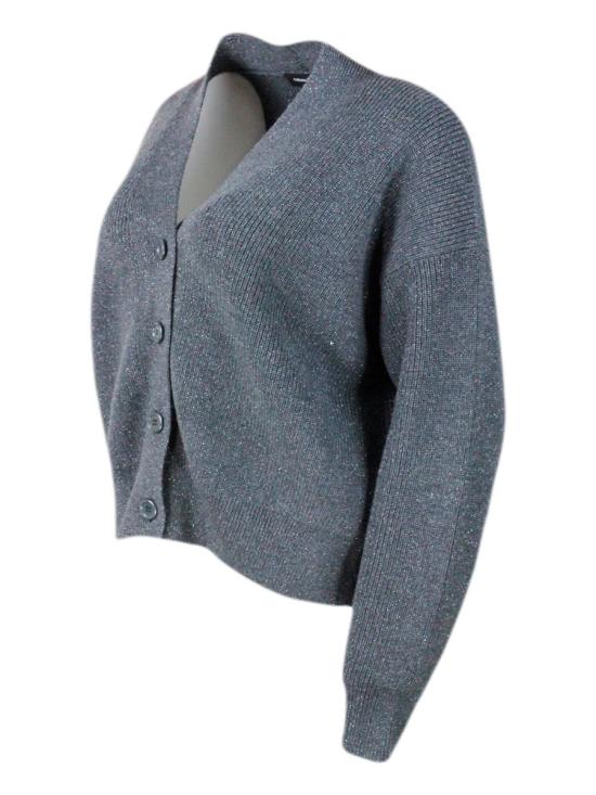 24FW 파비아나 필리피 가디건 MAD214F431I9628186 GREY - FABIANA FILIPPI