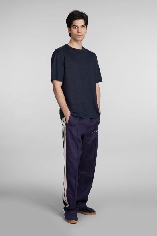  팜앤젤스 반팔 티셔츠 400675 PMAA091S24FAB001 Black - PALM ANGELS