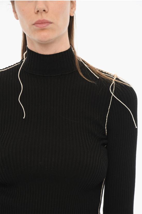  오프화이트 터틀넥 OWHF032F22KNI0011001 Black - OFF WHITE