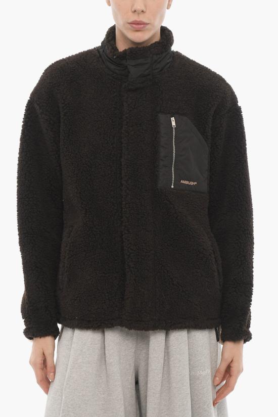  엠부시 자켓 BWEA010F21FAB0016461 Beige Marrone