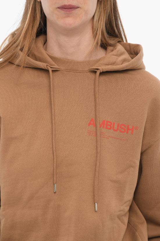  엠부시 후드 티셔츠 BWBB003F21FLE0016225 Brown - AMBUSH