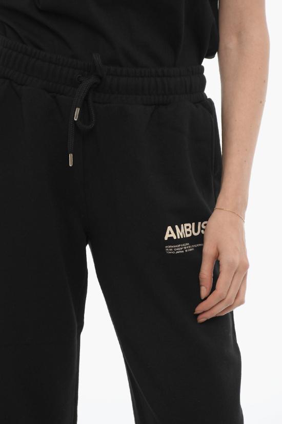  엠부시 스트레이트 팬츠 BWCH002F21FLE0021003 Black - AMBUSH