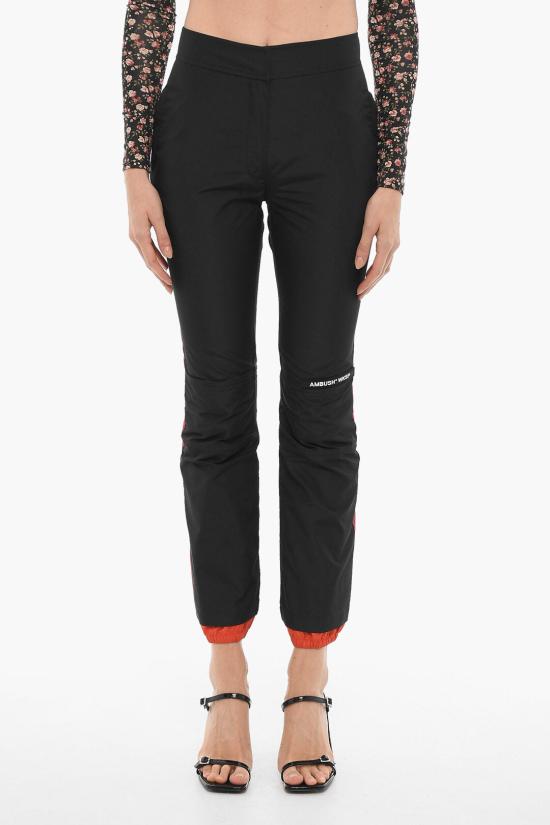  엠부시 스트레이트 팬츠 BWCA034F22FAB0018410 Black
