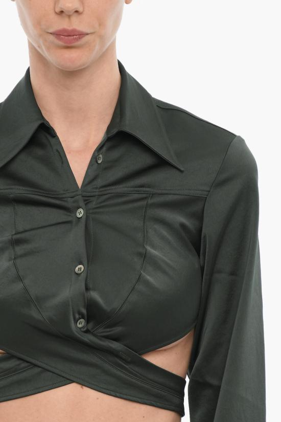  엠부시 셔츠 BWGA039F22FAB0064800 Green - AMBUSH