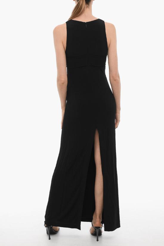  엠부시 롱 원피스 BWDB030F22JER0011000 Black - AMBUSH