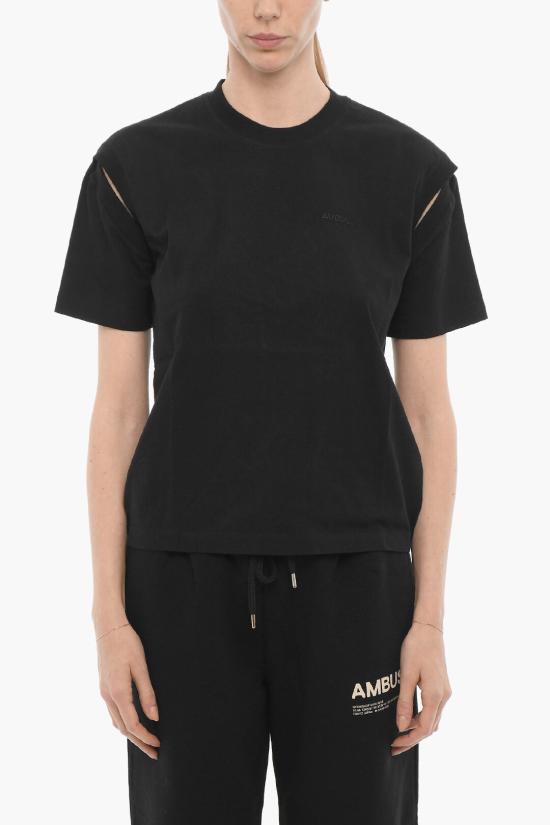  엠부시 반팔 티셔츠 BWAA015F21JER0011010 Black