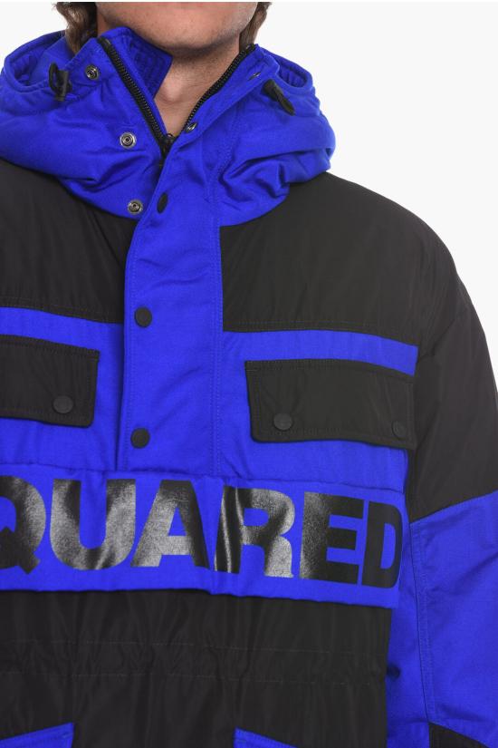  디스퀘어드2 롱패딩 S71AA0427 S60332 520 Blu Nero - DSQUARED2