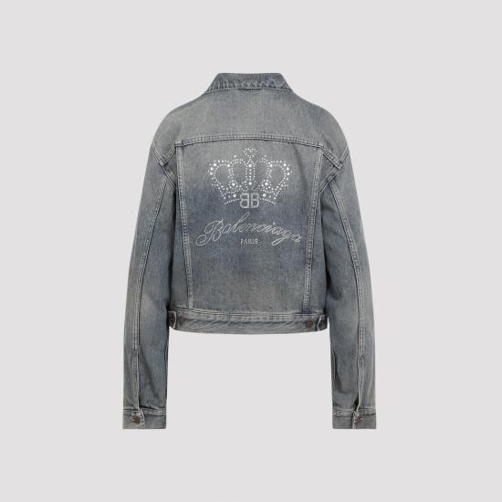 24FW 발렌시아가 자켓 793895 TJW95 2204 BLUE RUST - BALENCIAGA