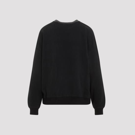 24FW 브루넬로 쿠치넬리 긴팔 티셔츠 MN05NHR310 C101 NERO - BRUNELLO CUCINELLI