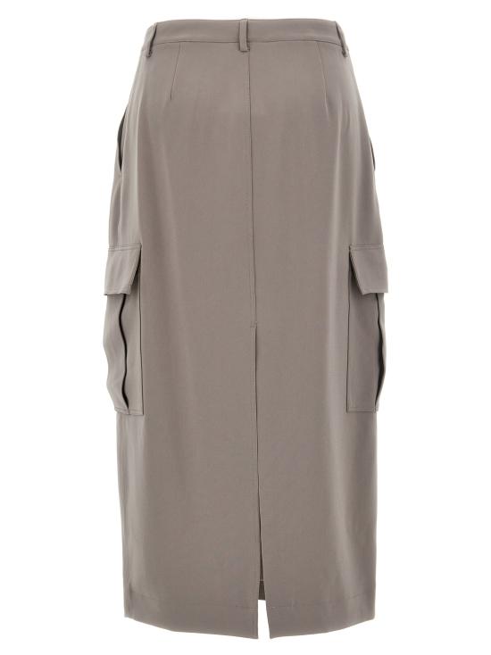 25FW 띠어리 미디 스커트 O0709302P3A - THEORY