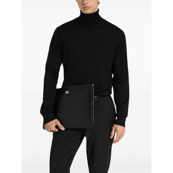 24FW 돌체앤가바나 클러치/파우치 BM2328 AV956 80999 BLACK - DOLCE & GABBANA