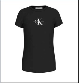 24FW [키즈] 캘빈클라인 티셔츠 24C IG0IG01470 BEH BLACK