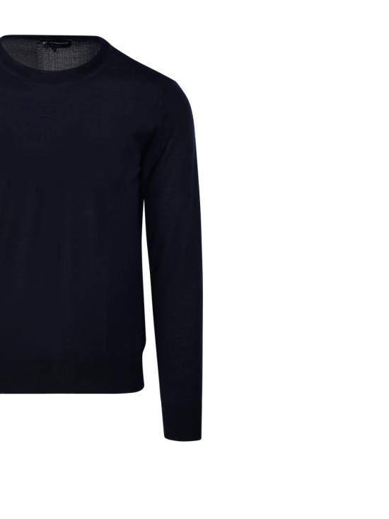 24FW 엠포리오 아르마니 스웨터 8N1M42 1M67Z 0922 BLU NAVY - EMPORIO ARMANI
