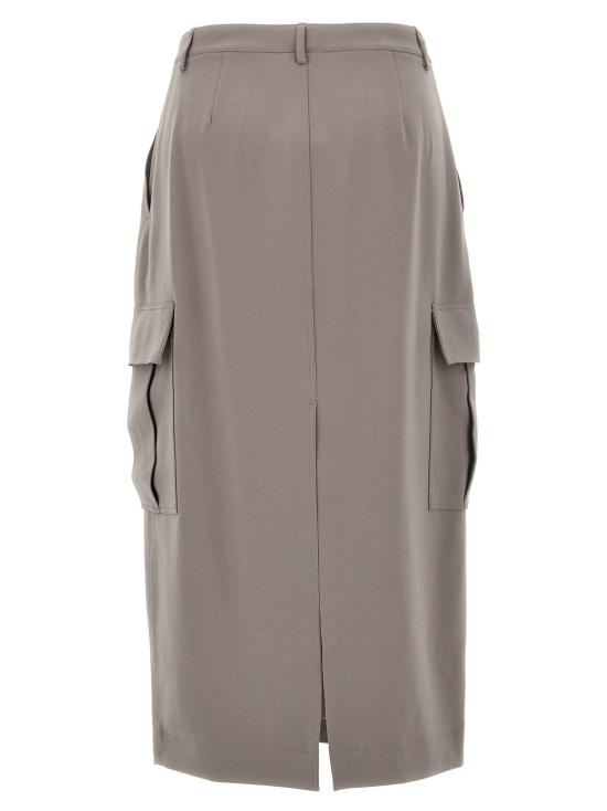 24FW 띠어리 미디 스커트 O0709302P3A - THEORY