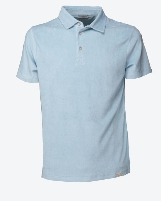 25SS 폴앤샤크 폴로 티셔츠 24411306 904 Celeste - PAUL & SHARK