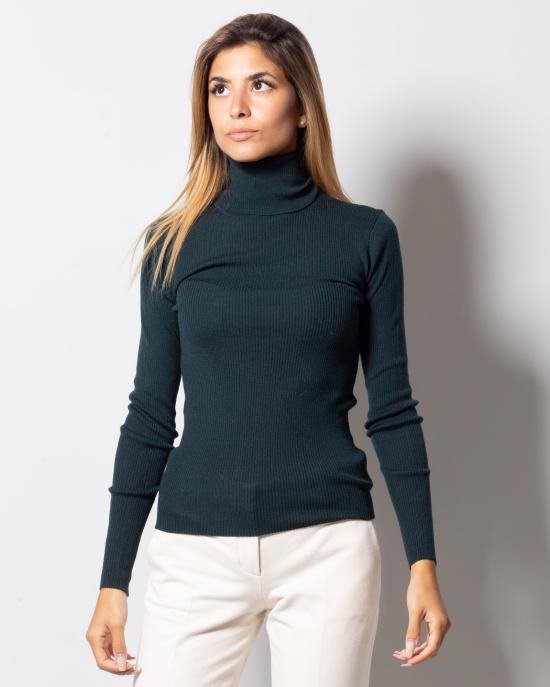  파로쉬 터틀넥 D512890LEILA 022 Verde - PAROSH