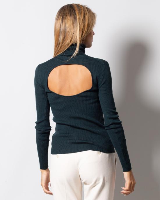  파로쉬 터틀넥 D512890LEILA 022 Verde - PAROSH