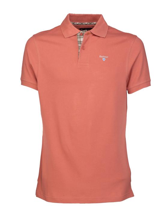 25SS 바버 폴로 티셔츠 241 MML0012 MML PI55 Rosa