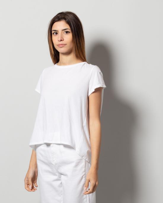  로베르토 콜리나 반팔 티셔츠 N52021 Bianco - ROBERTO COLLINA