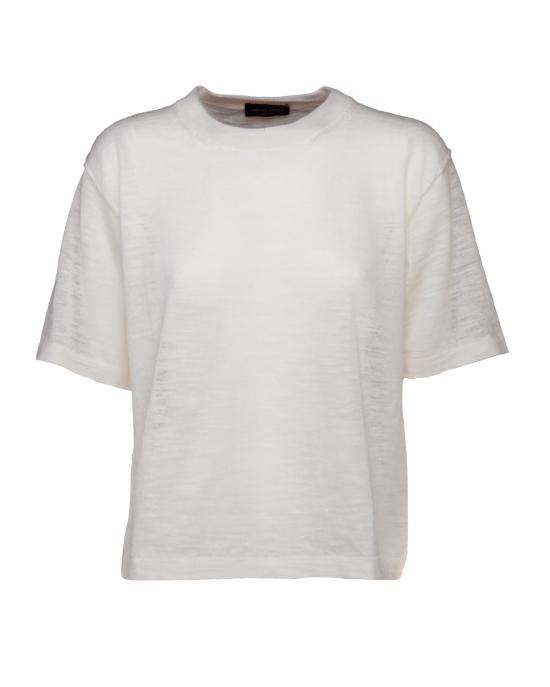 25SS 로베르토 콜리나 반팔 티셔츠 T19121 1902 Ecru