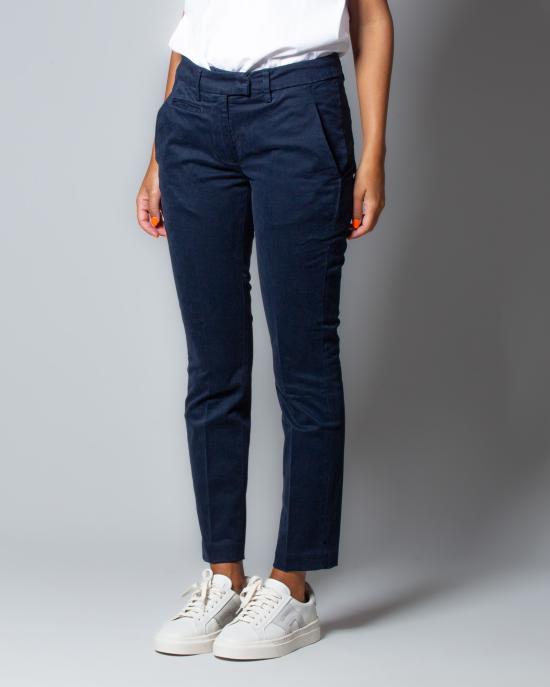  돈답 스트레이트 팬츠 DP066GSE043PTD 890 BLU - DONDUP
