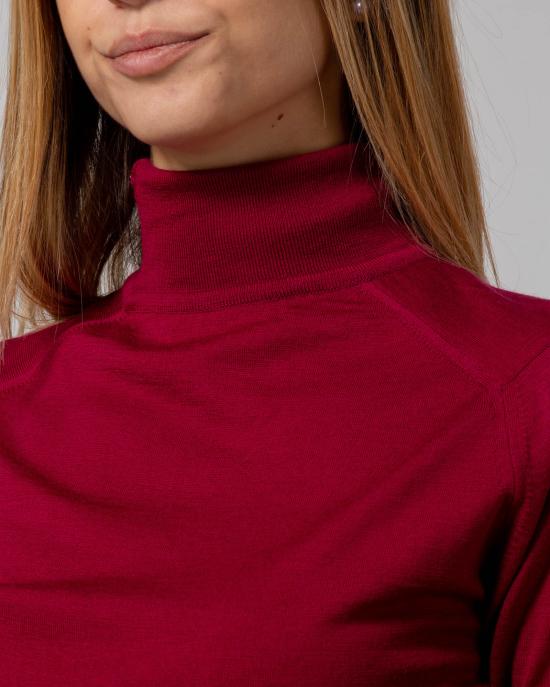  존스메들리 터틀넥 CATKINSWEATERRCLS SUNSETPINK Fucsia - JOHN SMEDLEY