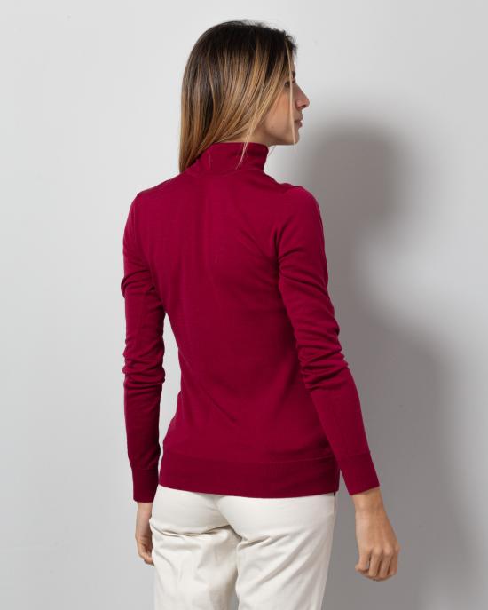  존스메들리 터틀넥 CATKINSWEATERRCLS SUNSETPINK Fucsia - JOHN SMEDLEY