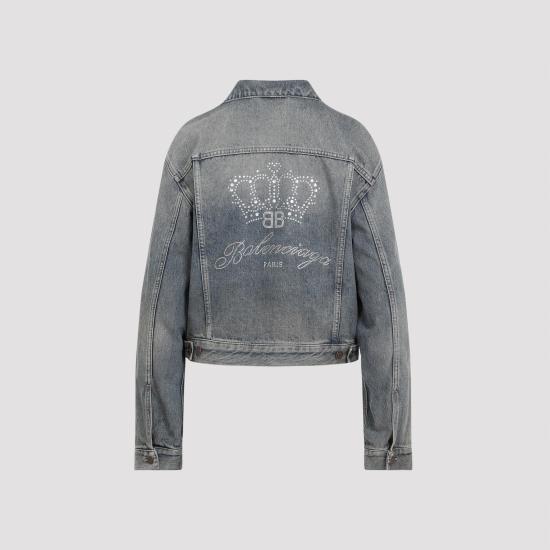 24FW 발렌시아가 자켓 793895 TJW95 2204 BLUE RUST - BALENCIAGA