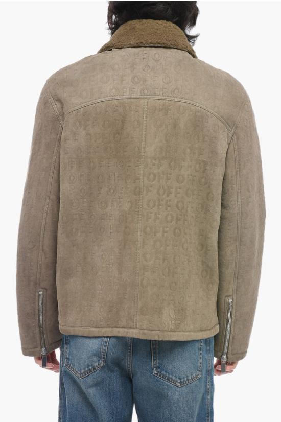  오프화이트 무톤 OMJL002F23LEA0016100 Brown - OFF WHITE