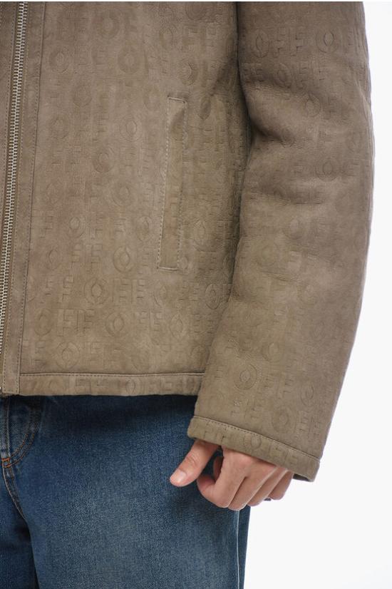  오프화이트 무톤 OMJL002F23LEA0016100 Brown - OFF WHITE